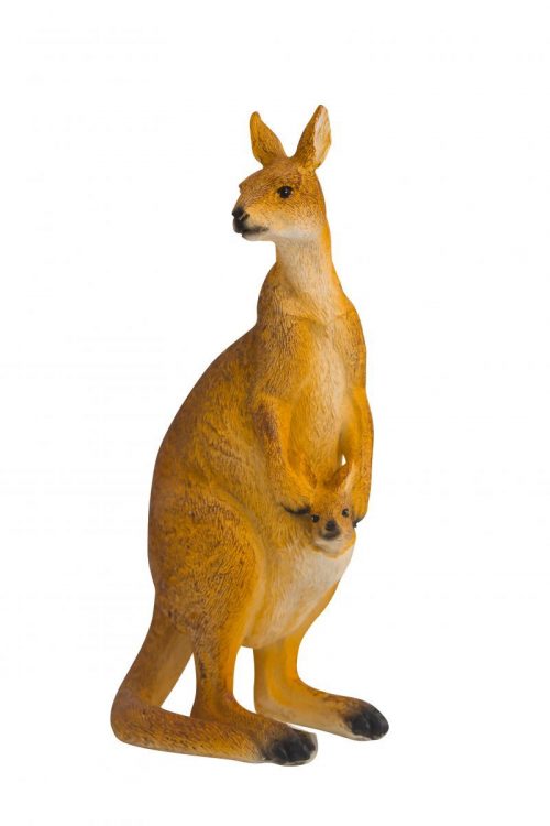 Mum & Baby Kangaroo Figure 15cm