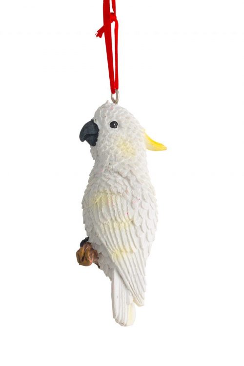 Cockatoo Hanging Decorarion 9cm