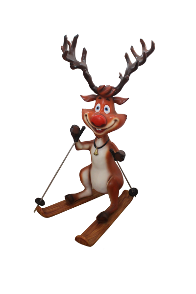 Reindeer Skiing 100cm H